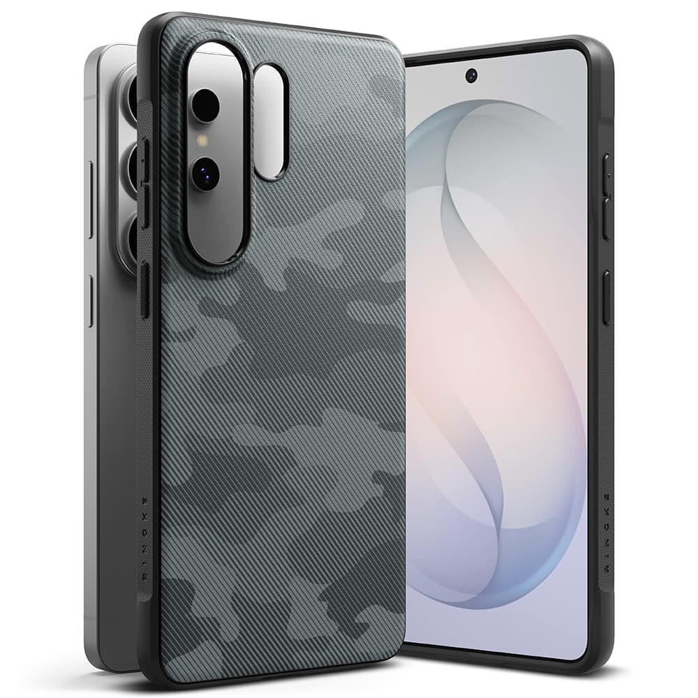 Ringke Onyx pro Samsung Galaxy S26 Ultramaskáčová černá - náhled 3