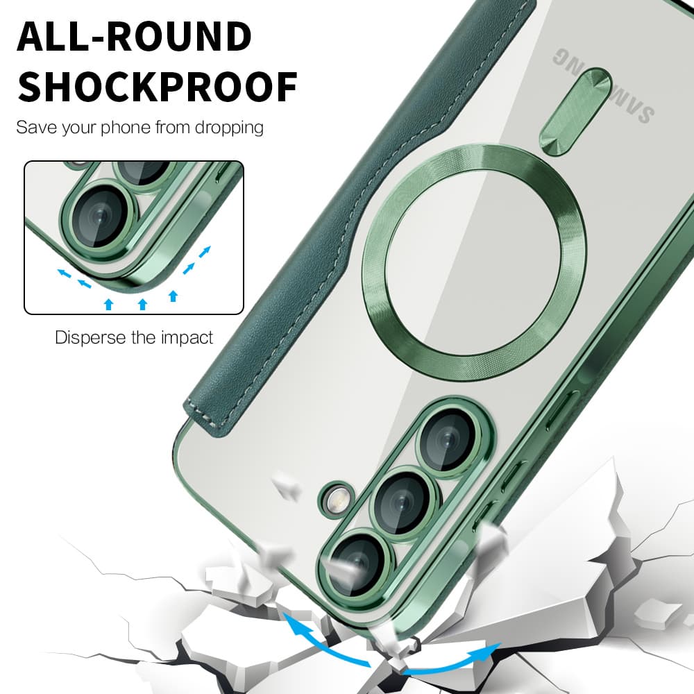 Techsuit knížkové pouzdro SmartMag pro Samsung Galaxy A37 5Gzelená - náhled 3