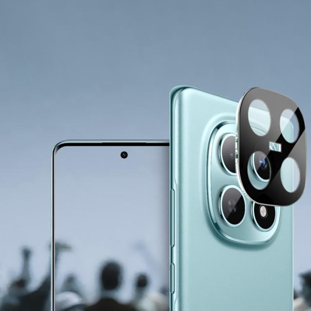 Techsuit - ochranné sklo fotoaparátu - Xiaomi Redmi Note 15 5G / Poco M8 5G - černá - náhled 3