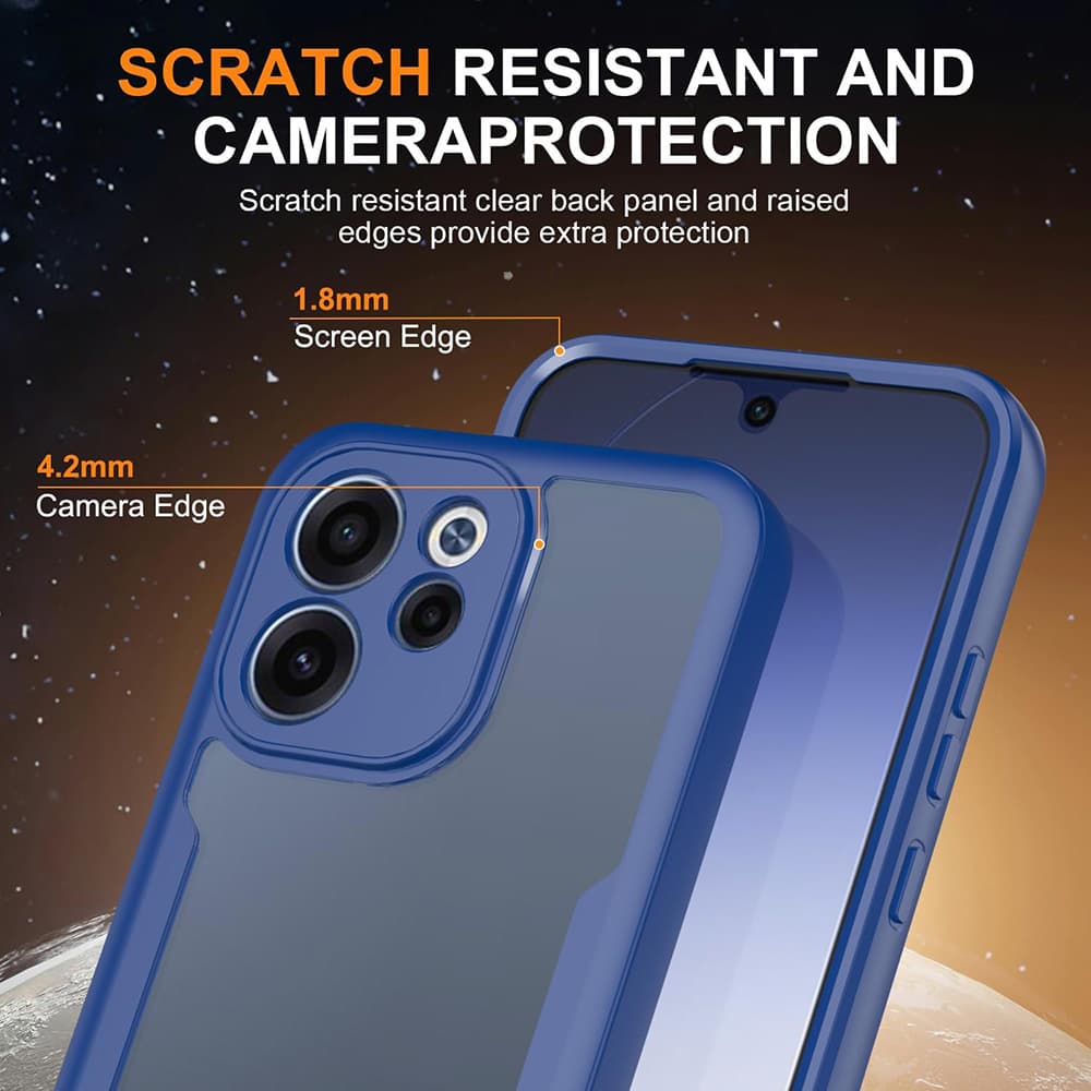 Techsuit - ColorVerse 360 Series + Ochrana displeje - Oppo Reno15 F / Reno15 FS 5G - Černá - náhled 3