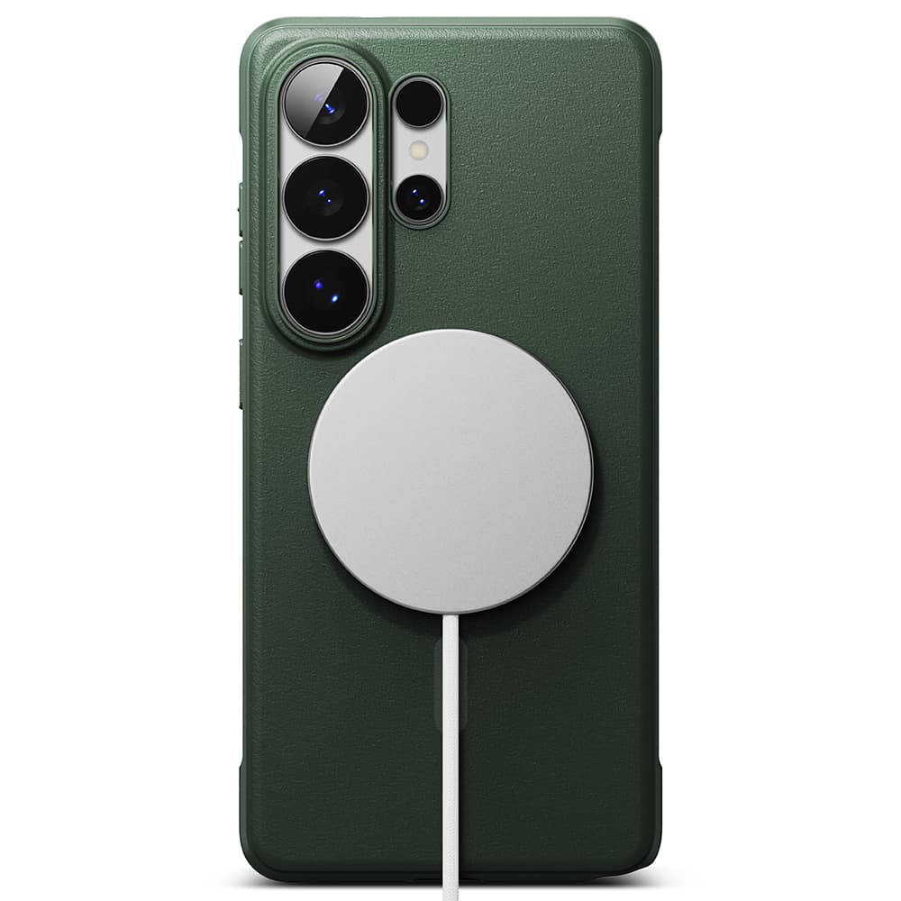 Ringke - Onyx MagSafe - Samsung Galaxy S26 Ultra - Tmavě zelená - náhled 3