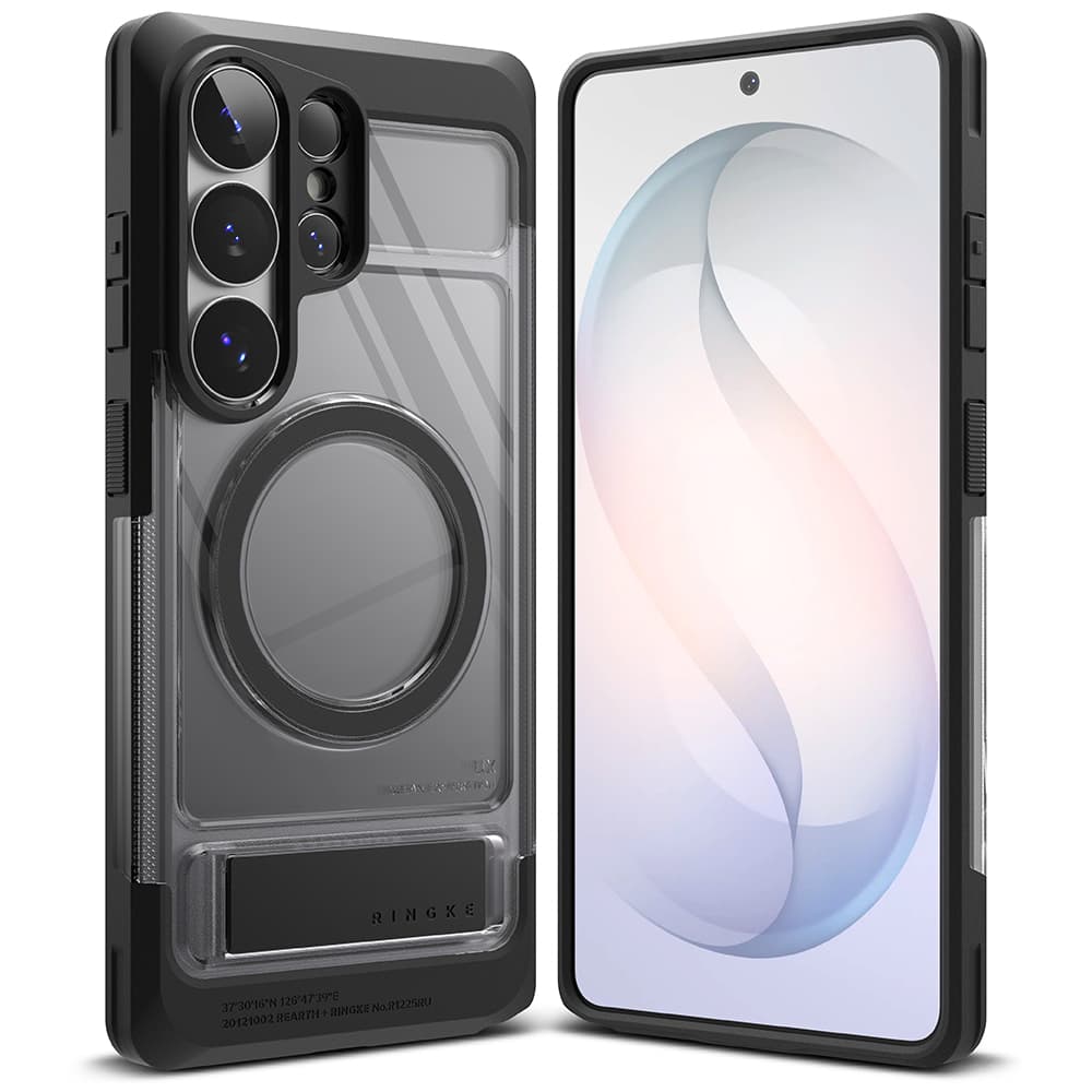 Ringke - UX Magnetic - Samsung Galaxy S26 Ultra - Kouřová černá - náhled 3