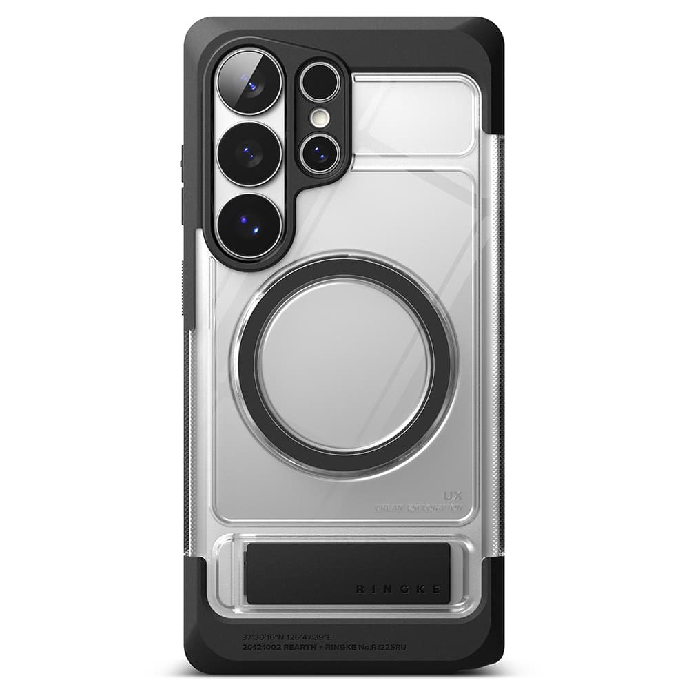 Ringke - UX Magnetic - Samsung Galaxy S26 Ultra - Čirá - náhled 3