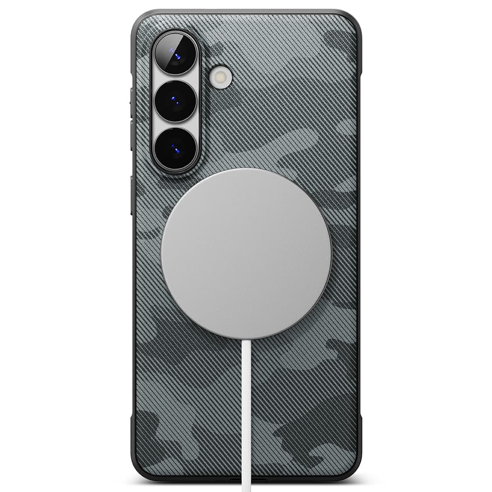 Ringke - Onyx MagSafe - Samsung Galaxy S26 - Maskáčová černá - náhled 3