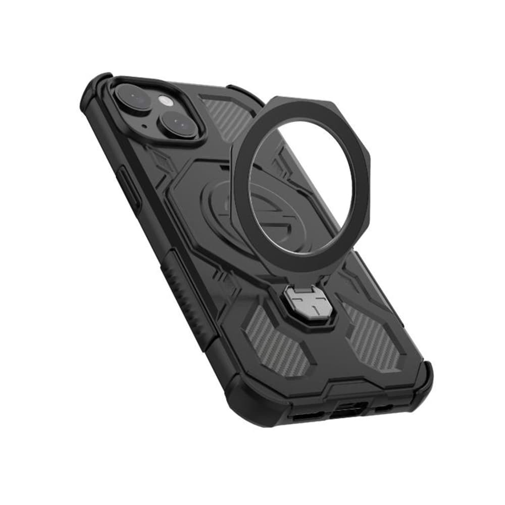 Techsuit - Carbon Shield PRO - Samsung Galaxy S26 - Fialová transparentní - náhled 3