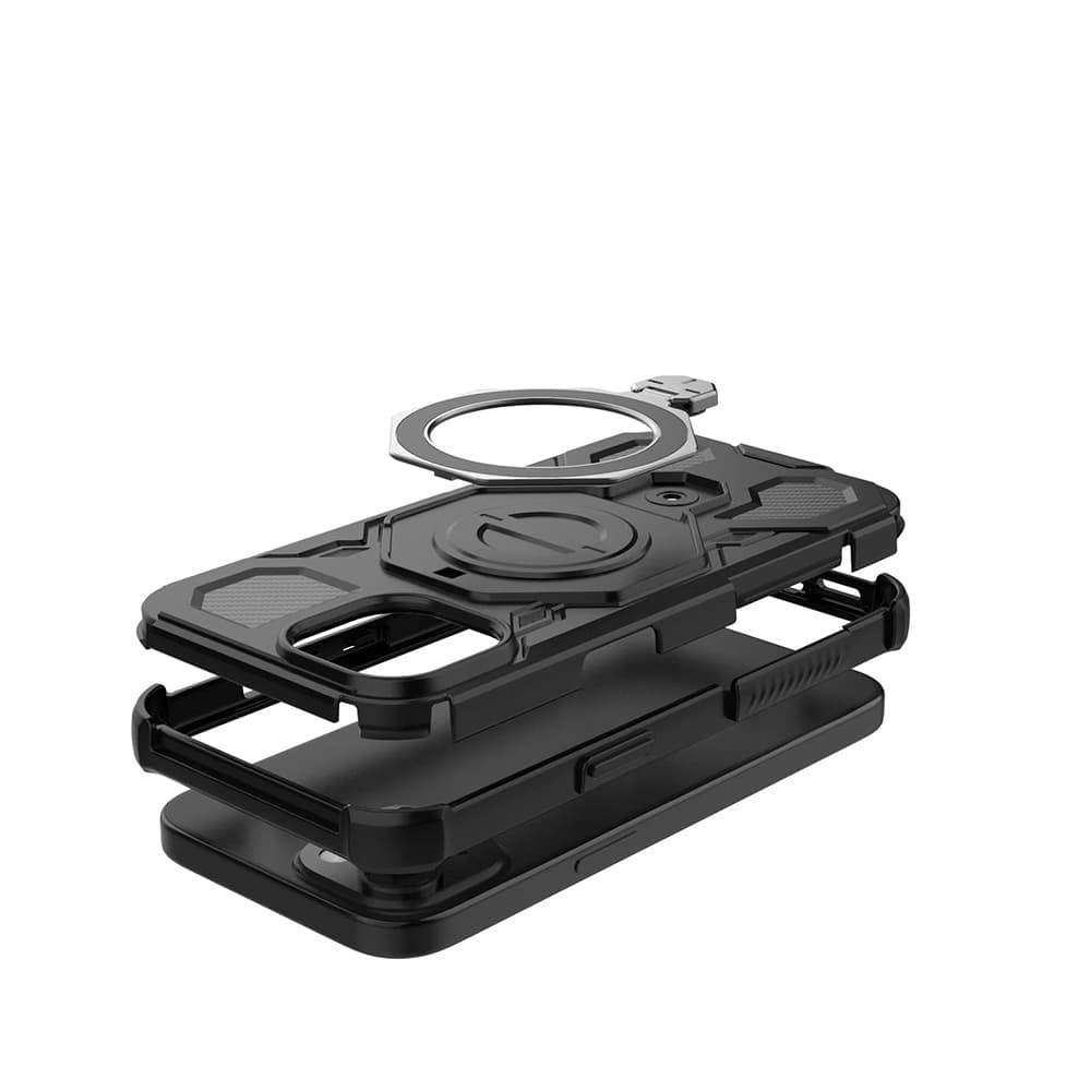 Techsuit - Carbon Shield PRO - Samsung Galaxy S26 - Kouřová černá - náhled 3
