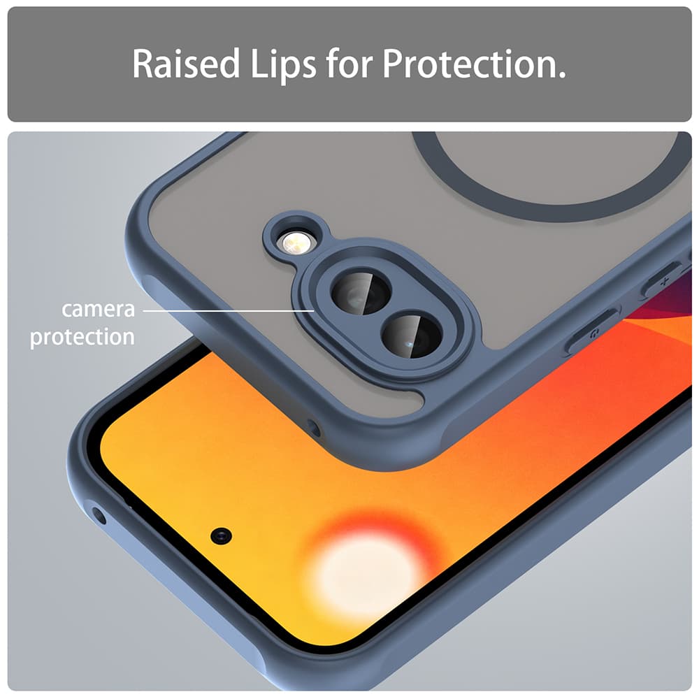 Kryt Techsuit HaloFrost II MagSafe - Google Pixel 10a Námořnicky modrý - náhled 3