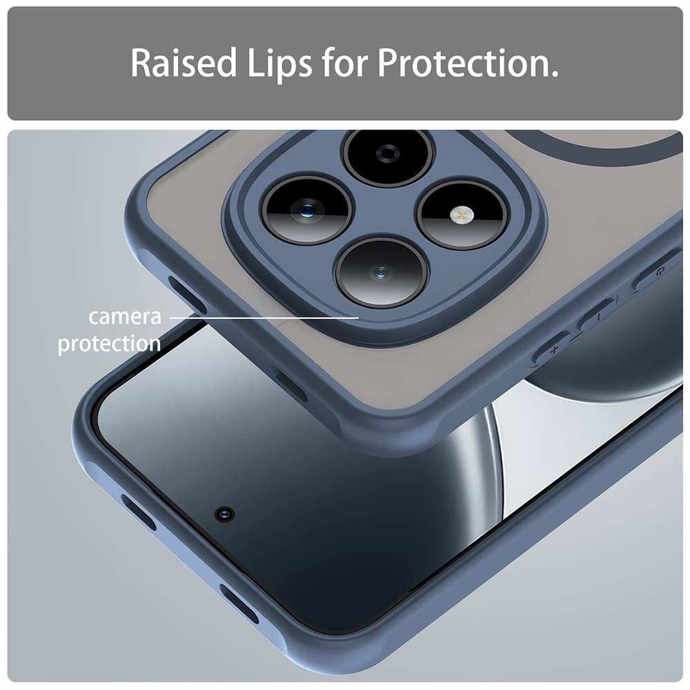 Techsuit - HaloFrost II MagSafe - Xiaomi Redmi Note 15 Pro 5G - Námořnická modrá - náhled 3