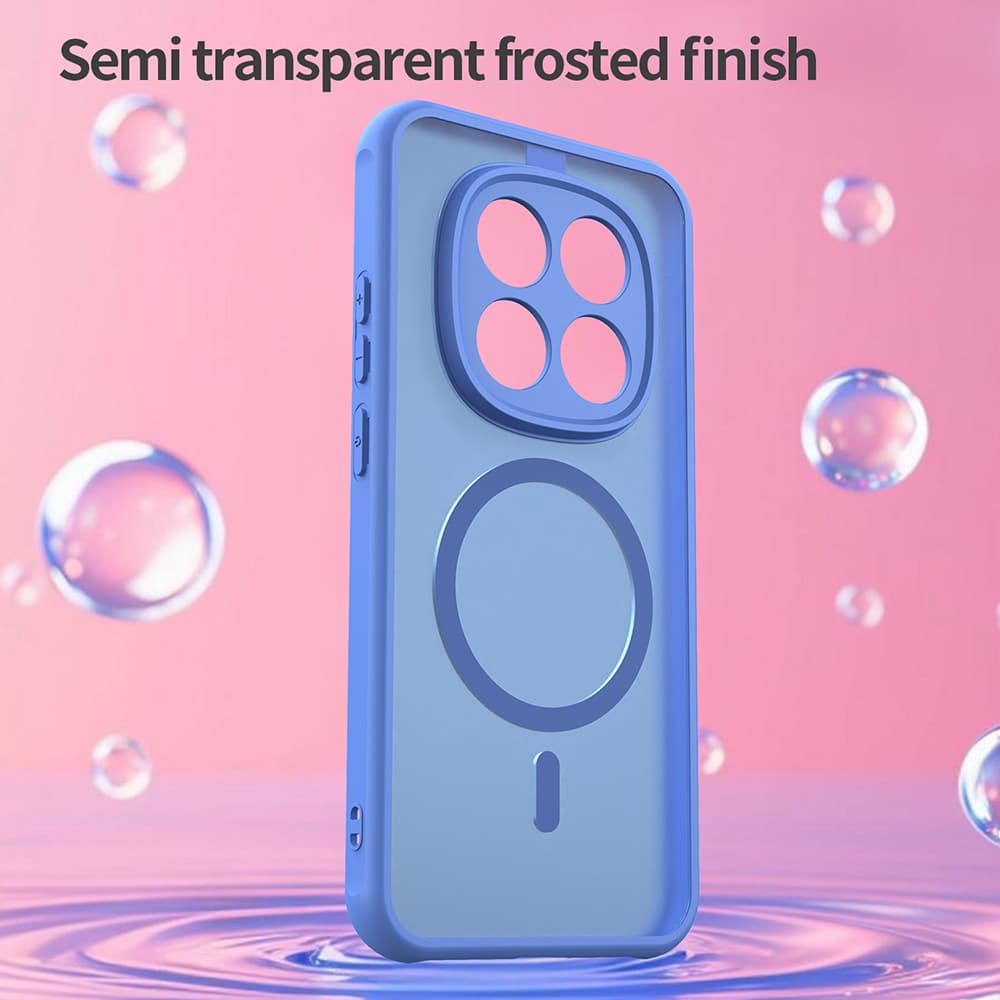 Techsuit - HaloFrost II MagSafe - Xiaomi Redmi Note 15 Pro 5G - Nebesky modrá - náhled 3