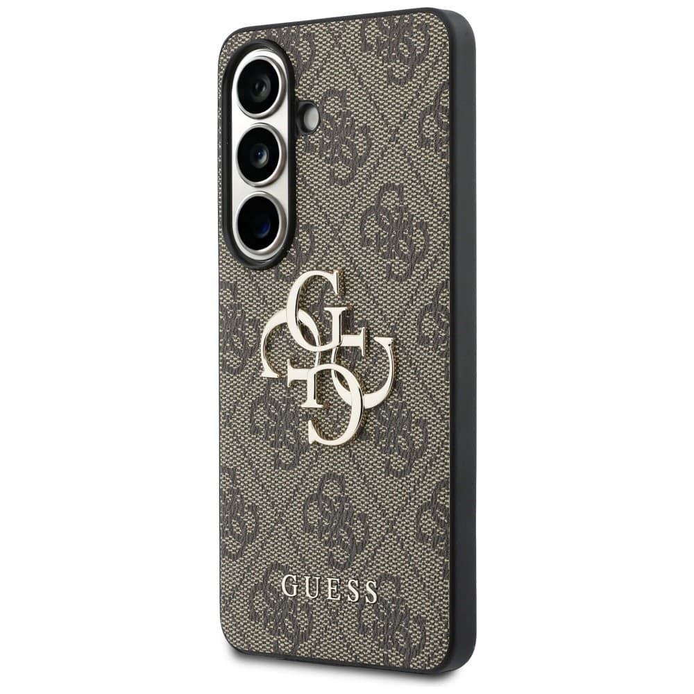 Guess - Pevný kryt 4G Big Metal Logo (GUHCS26S4GMGBR) - Samsung Galaxy S26 - Hnědá - náhled 3