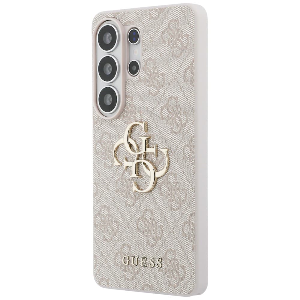 Guess - Kryt Hardcase 4G Big Metal Logo (GUHCS26L4GMGPI) - Samsung Galaxy S26 Ultra - růžový - náhled 3