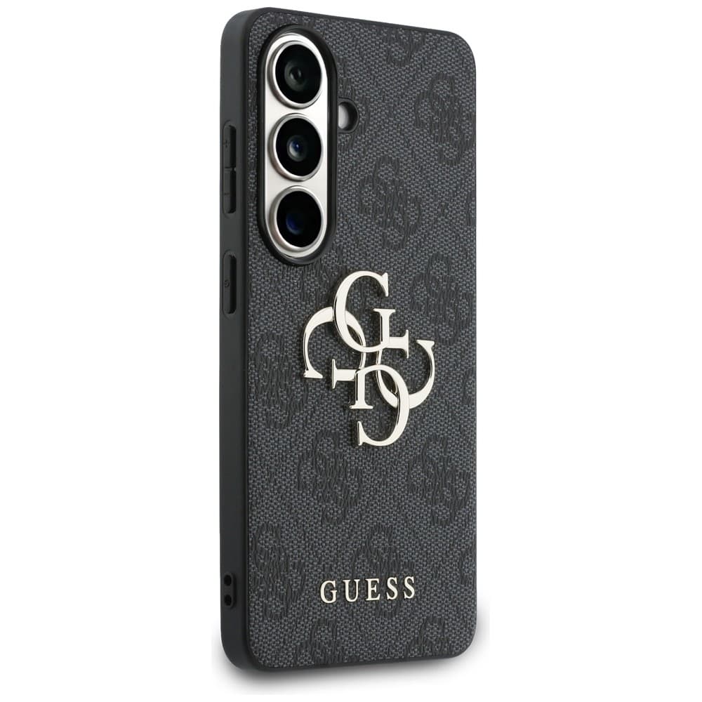 Guess - Pevný kryt 4G Big Metal Logo (GUHCS26M4GMGGR) - Samsung Galaxy S26 Plus - Černá - náhled 3