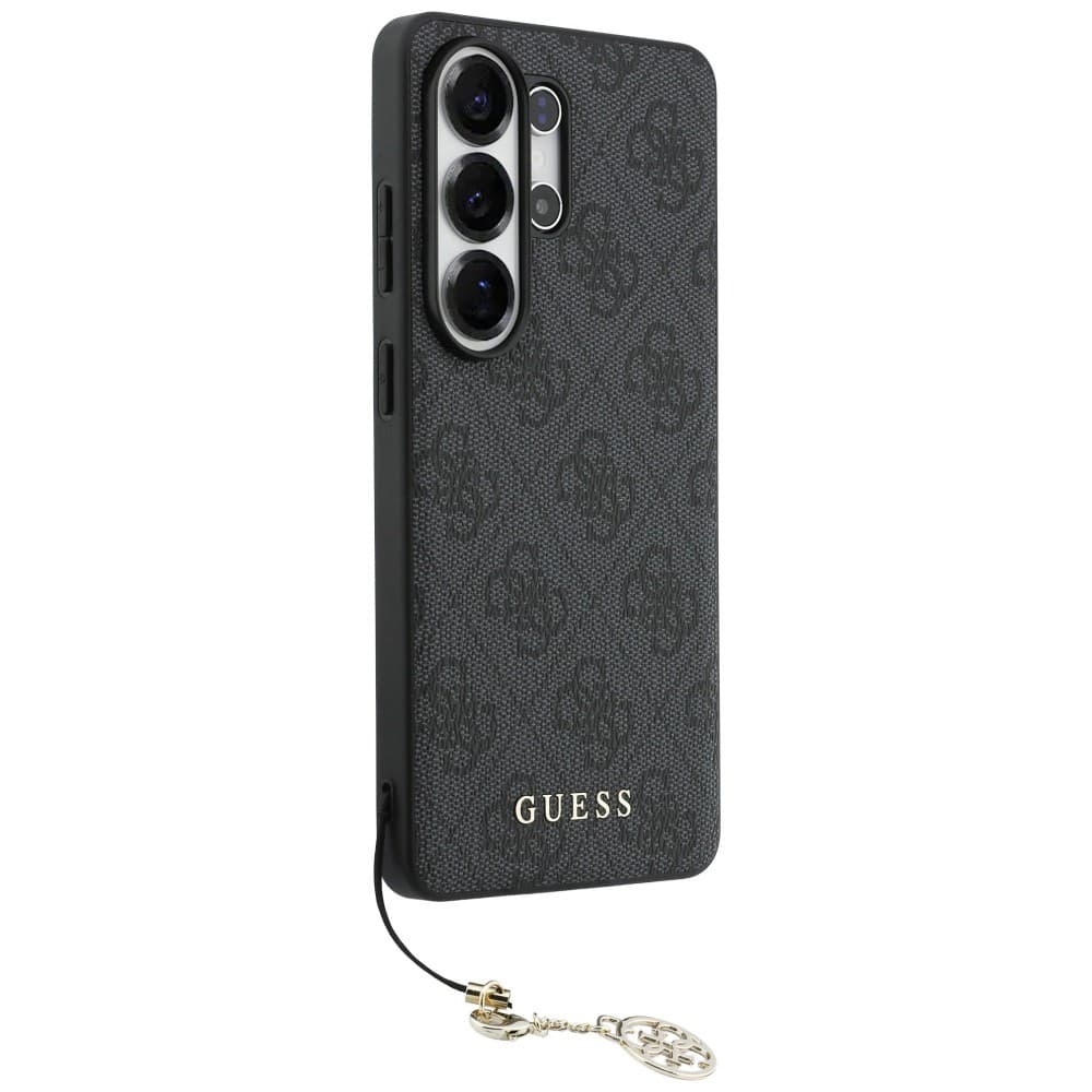 Guess - Kryt Hardcase 4G Classic Logo Charm (GUHMS26LGF4GGR) - Samsung Galaxy S26 Ultra - černý - náhled 3