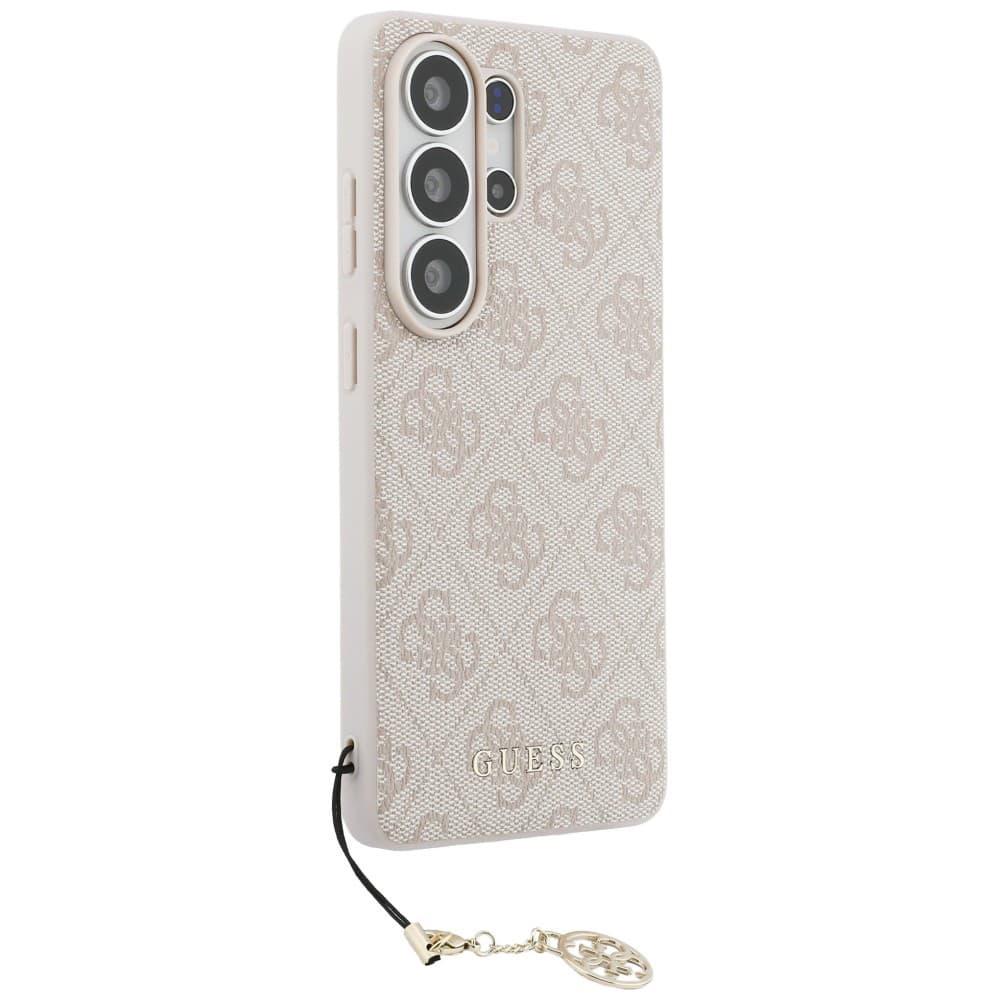 Guess - Kryt Hardcase 4G Classic Logo Charm (GUHMS26LGF4GPI) - Samsung Galaxy S26 Ultra - růžový - náhled 3