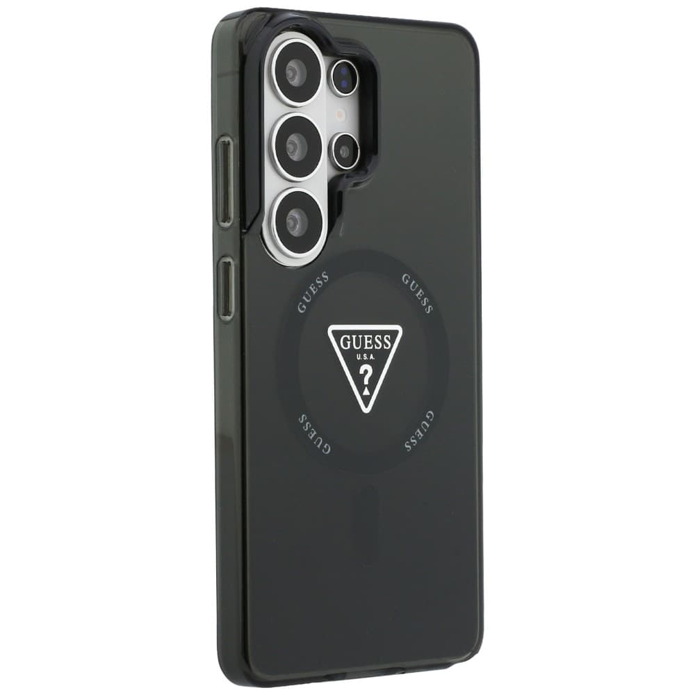 Kryt Guess - IML Gradient Triangle MagSafe (GUHMS26LHGTMLCGK) - Samsung Galaxy S26 Ultra Černý - náhled 3