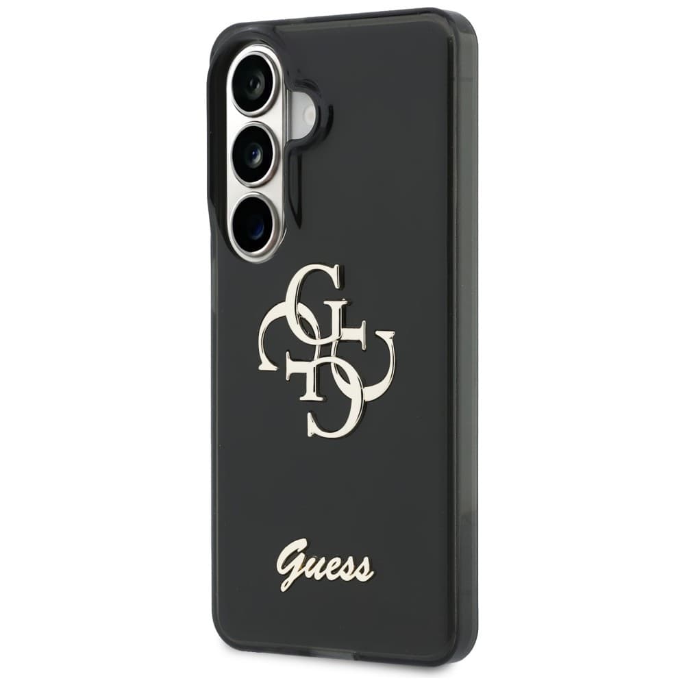 Guess - IML Big Metal 4G Script (GUHCS26S5HC4MLSK) - Samsung Galaxy S26 - Černá - náhled 3