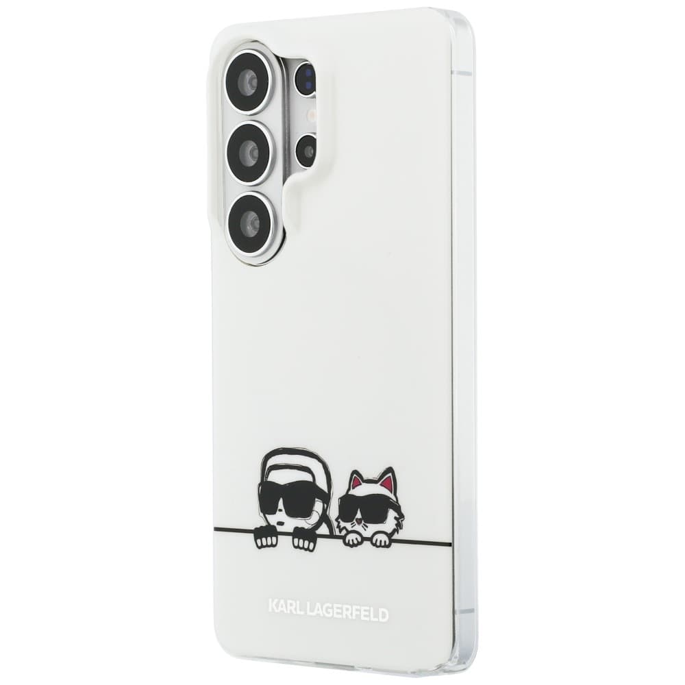 Kryt Karl Lagerfeld - IML K&amp;C Peekaboo Logo MagSafe - Samsung Galaxy S26 Ultra bílý - náhled 3
