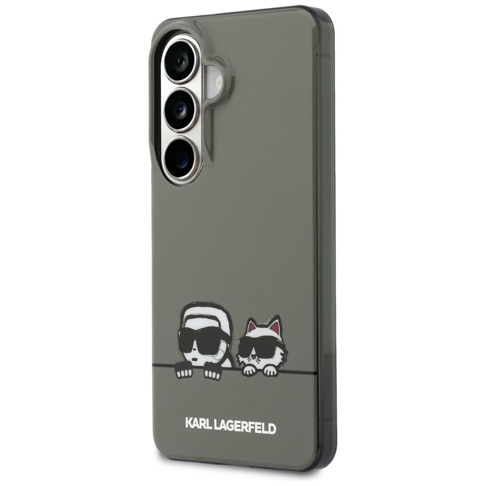 Kryt Karl Lagerfeld - IML K&amp;C Peekaboo Logo MagSafe - Samsung Galaxy S26 černý - náhled 3