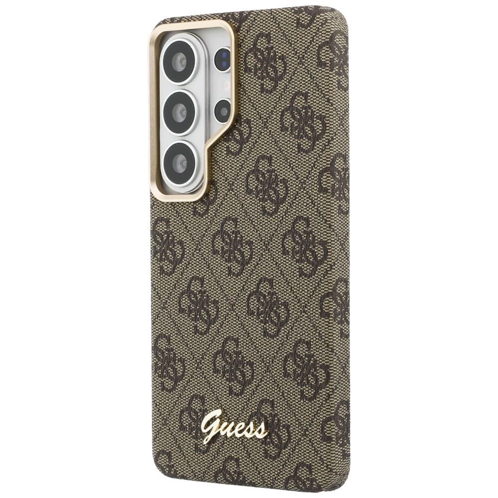 Guess - 4G Script MagSafe (GUHMS26L5P4FWMSW) - Samsung Galaxy S26 Ultra - Hnědá - náhled 3