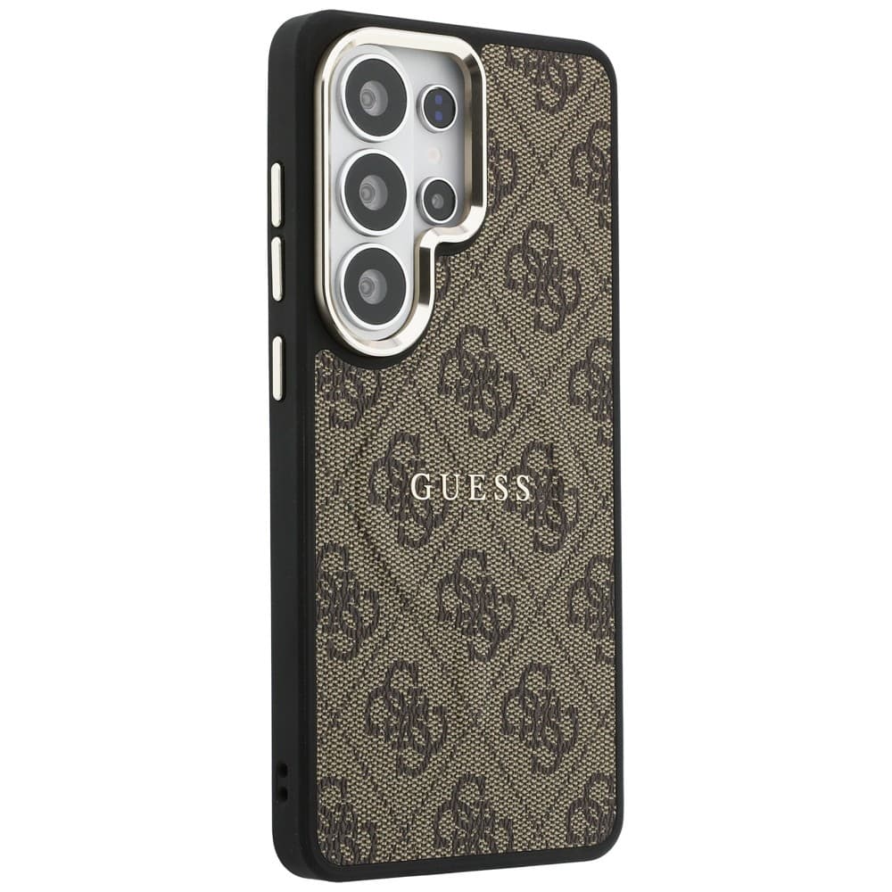 Guess - 4G Embossed Ring MagSafe (GUHMS26LP4MSEGCW) - Samsung Galaxy S26 Ultra - Hnědá - náhled 3