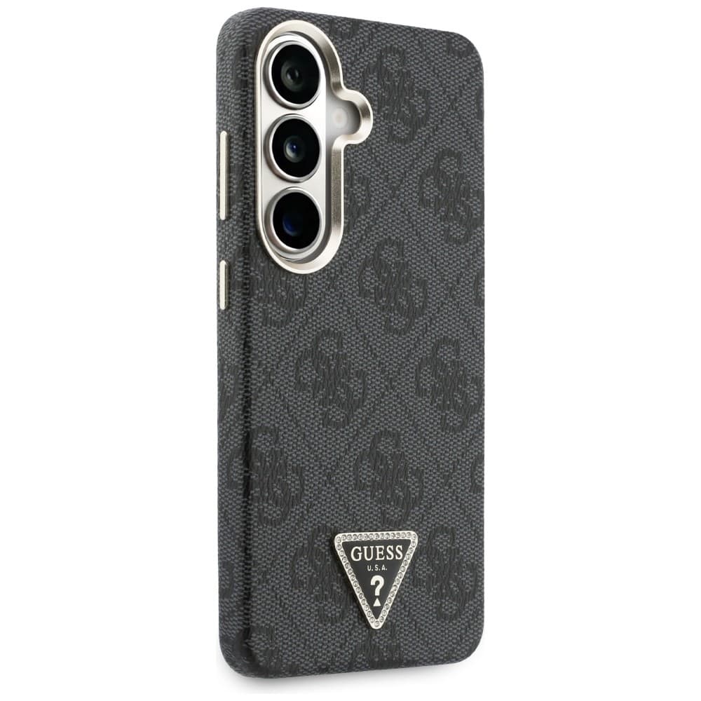 Kryt Guess - 4G Triangle Logo MagSafe - Samsung Galaxy S26 černý - náhled 3