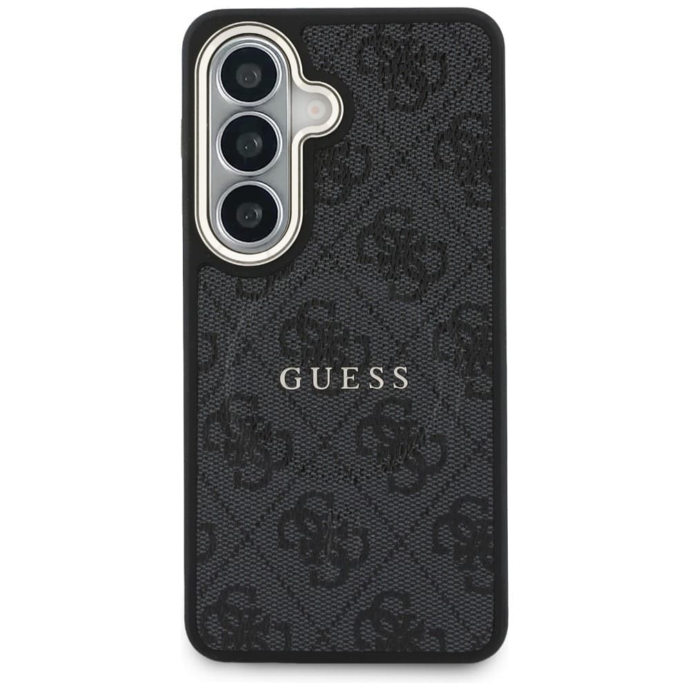 Guess - 4G Embossed Ring MagSafe (GUHMS26SP4MSEGCK) - Samsung Galaxy S26 - Černá - náhled 3