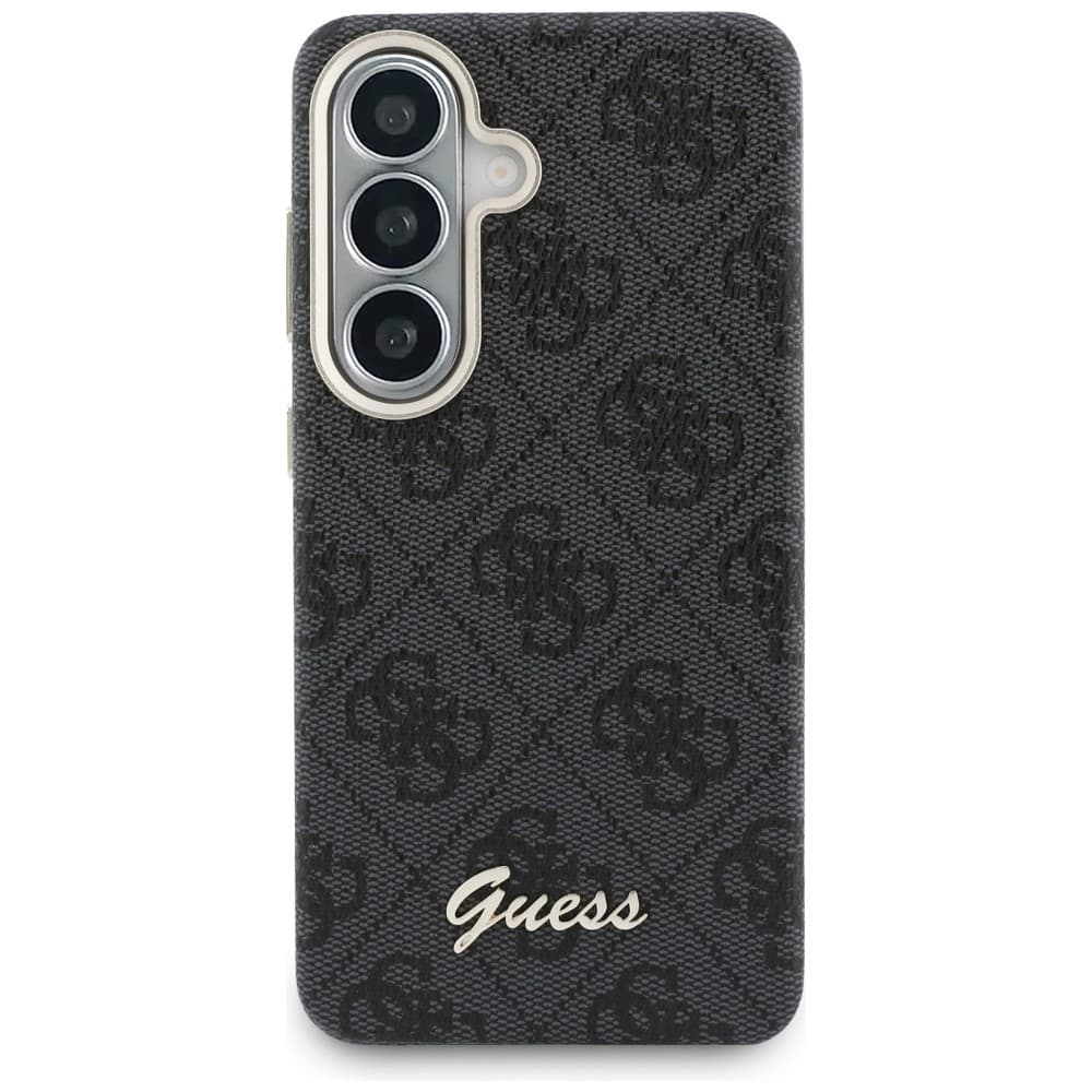 Guess - 4G Script MagSafe (GUHMS26S5P4FWMSK) - Samsung Galaxy S26 - Černá - náhled 3