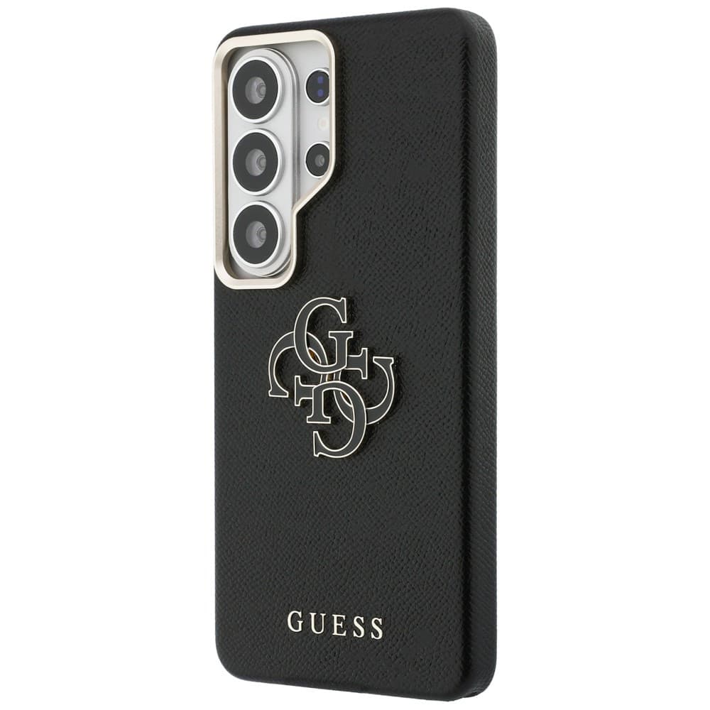 Guess - Grained Big 4G Metal Logo (GUHCS26L5PS4RGGK) - Samsung Galaxy S26 Ultra - Černá - náhled 3