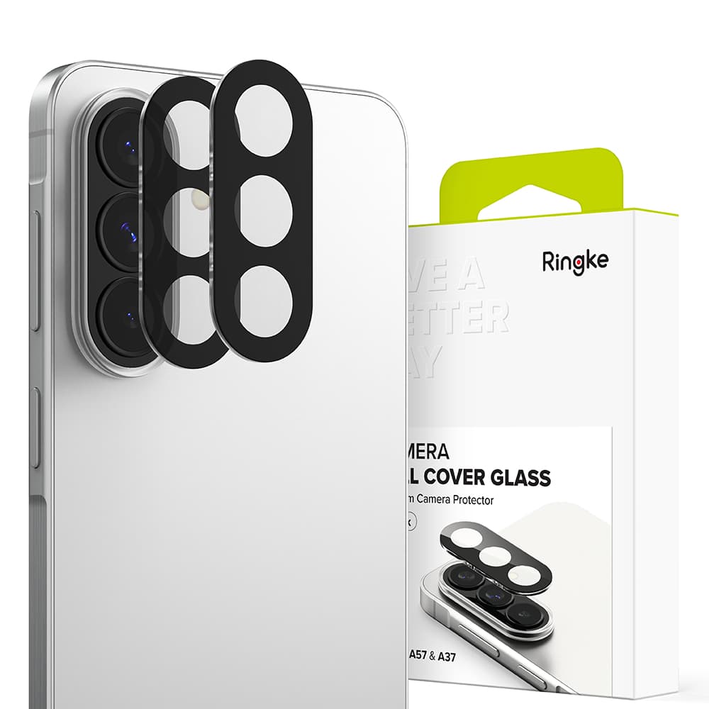 Ochranné sklo na fotoaparát Ringke - Camera Full Cover Glass (2 pack) - Samsung Galaxy A57 5G / A37 5G Průhledné - náhled 3