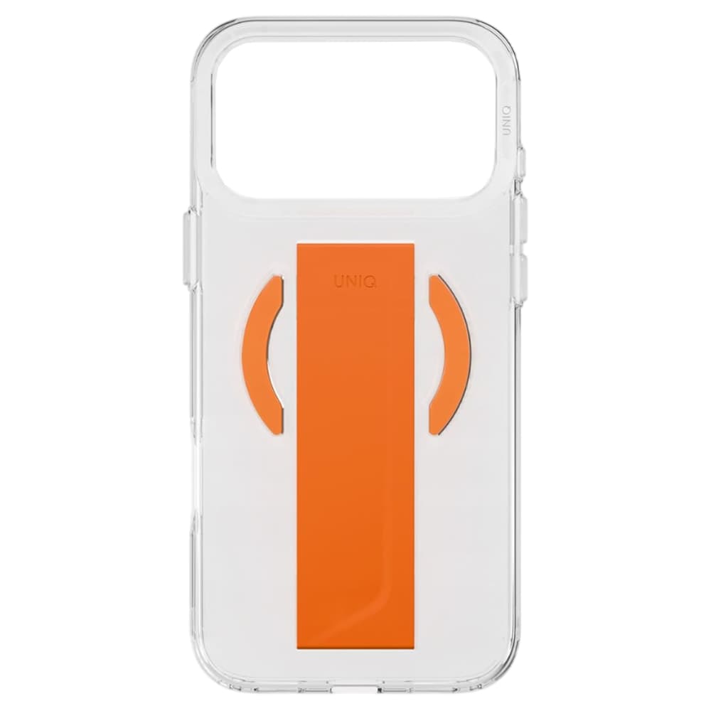 Kryt UNIQ Heldro Air MagClick iPhone 17 Pro průhledný oranžový - náhled 3