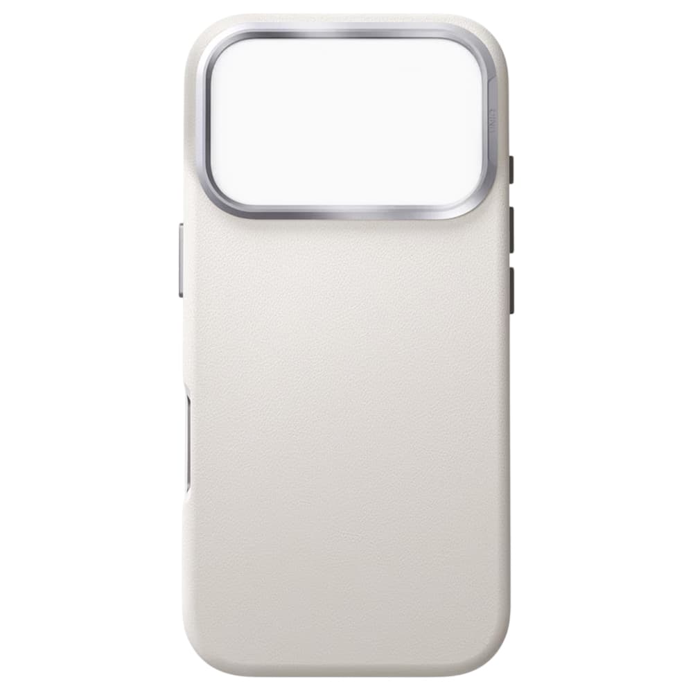 Kryt UNIQ Lyden Leatherette iPhone 17 Pro šedý - náhled 3