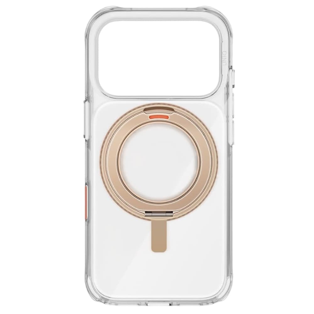 Kryt UNIQ Swivix 360° Kickstand iPhone 17 Pro Max zlatý - náhled 3