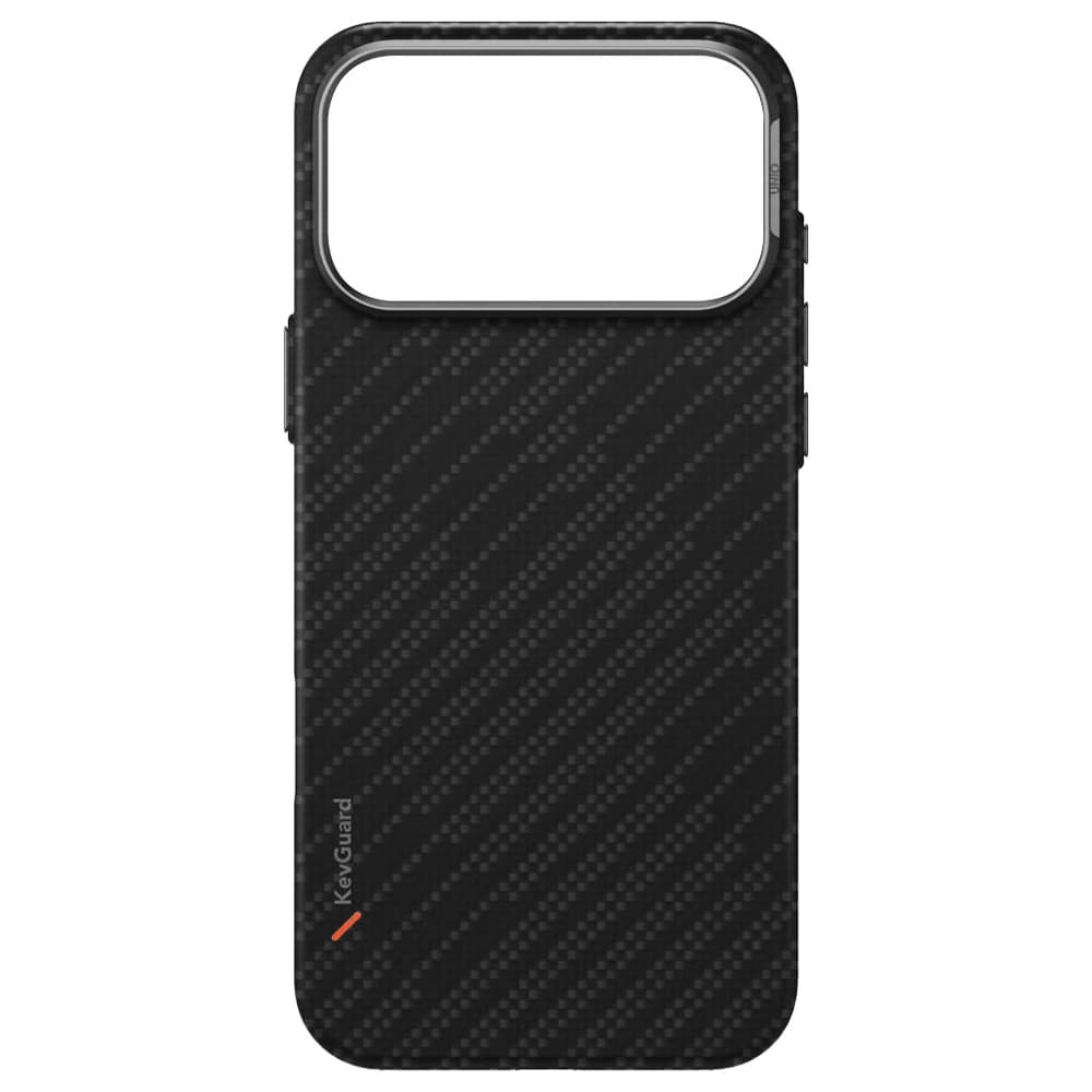 Kryt UNIQ Keva Aramid iPhone 17 Pro Max grafitový - náhled 3