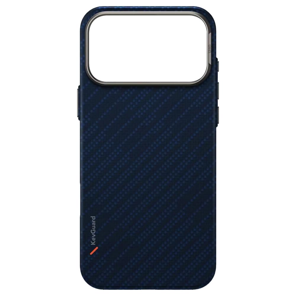 Kryt UNIQ Keva Aramid iPhone 17 Pro matně džínový - náhled 3