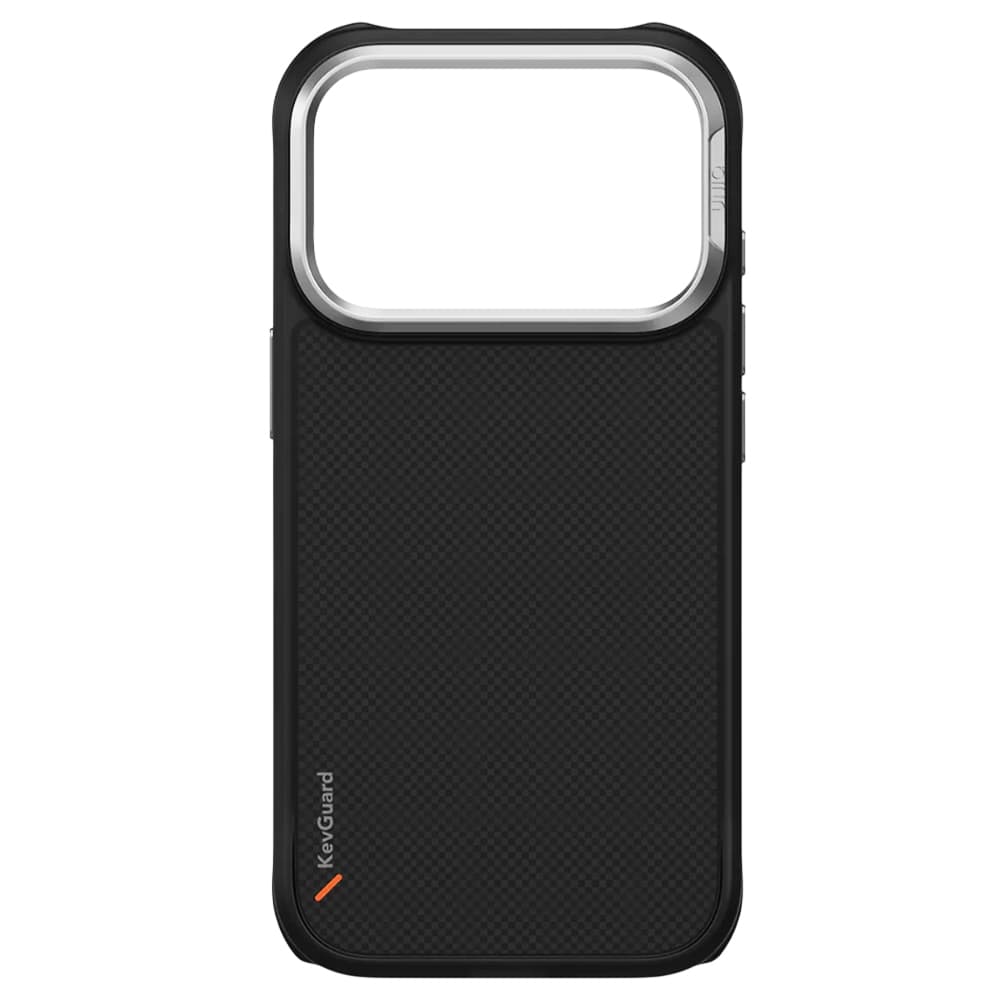 Kryt UNIQ Keva Aramid iPhone 17 Pro Max černý - náhled 3