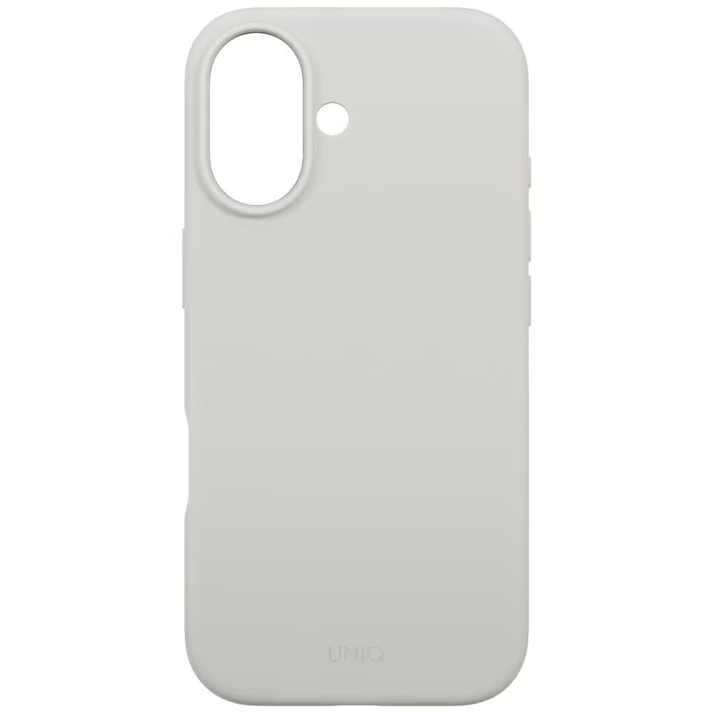 Kryt UNIQ Lino MagClick™ iPhone 17 mlhavě šedý - náhled 3