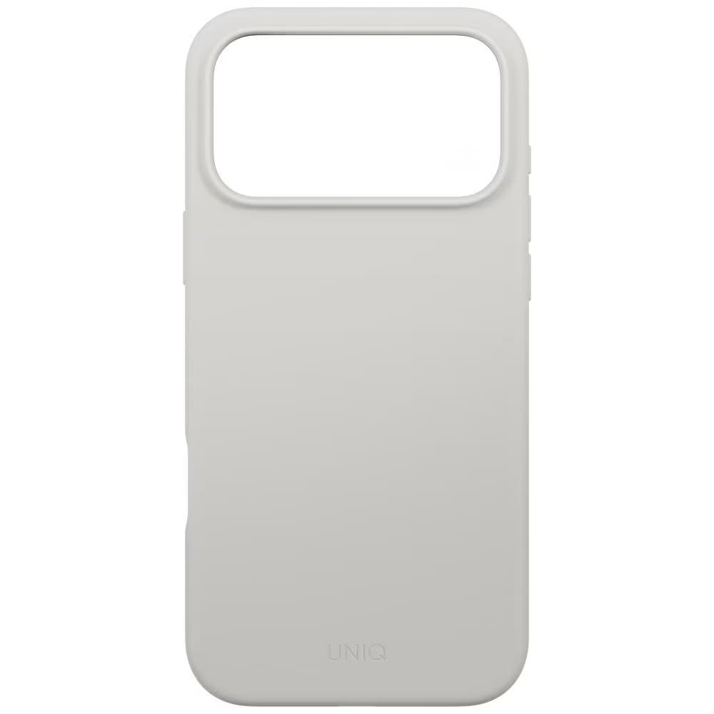 Kryt UNIQ Lino MagClick™ iPhone 17 Pro Max mlhavě šedý - náhled 3