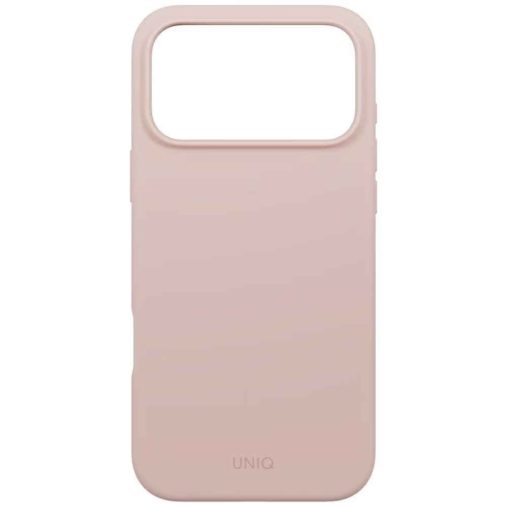 Kryt UNIQ Lino MagClick™ iPhone 17 Pro Max ruměncově růžový - náhled 3