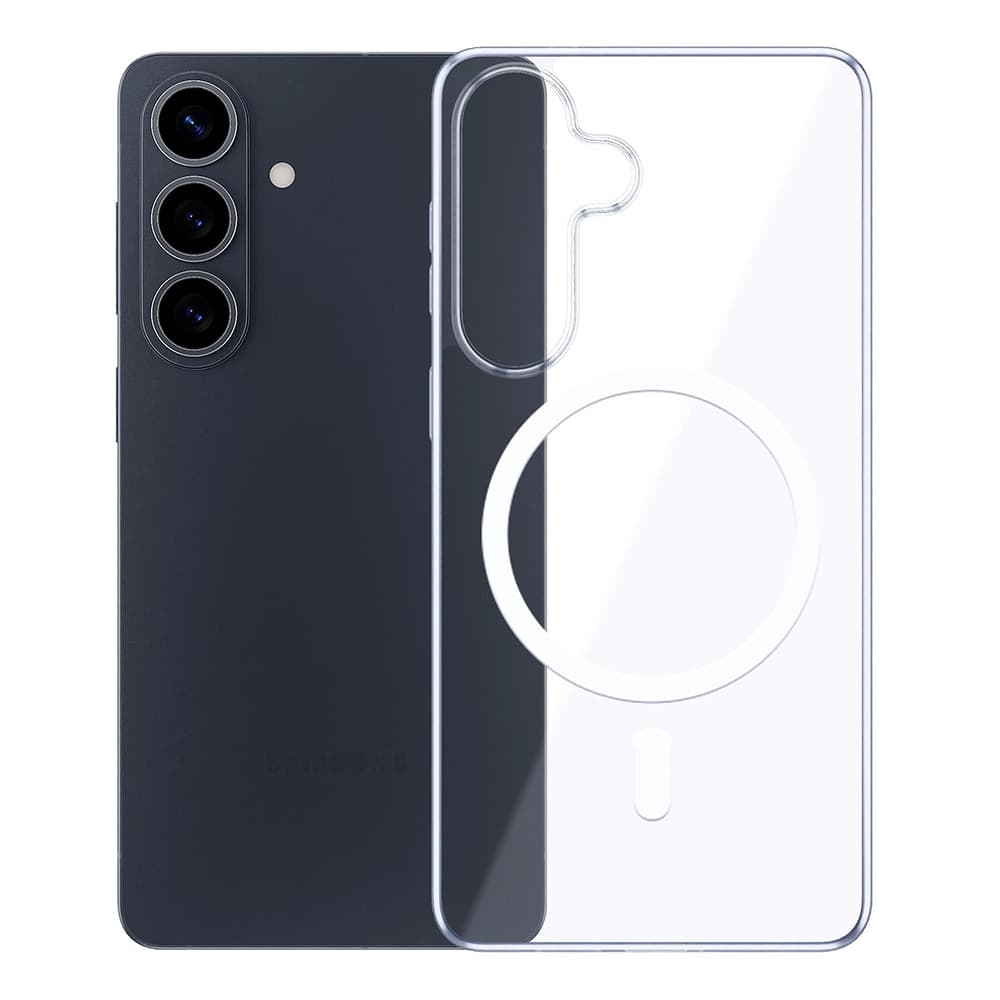 Kryt 3mk Clear MagCase - Samsung Galaxy S26 Plus průhledný - náhled 3
