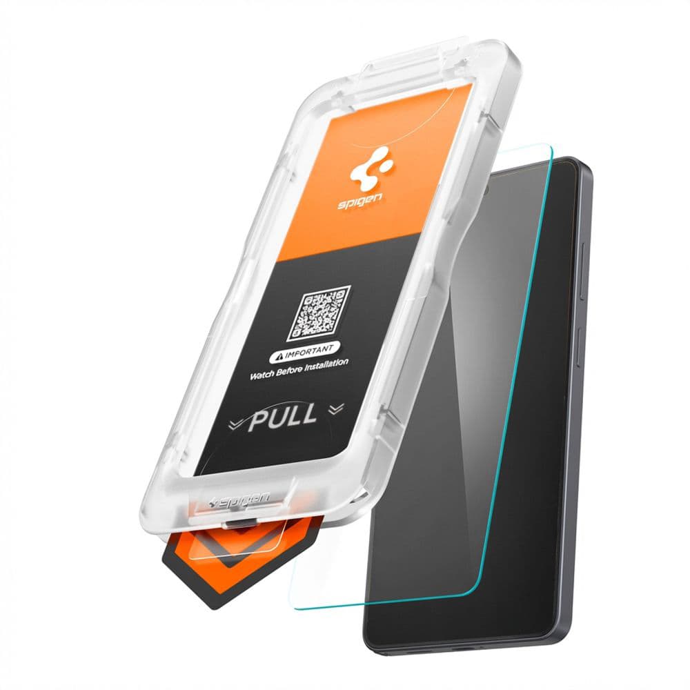 Tvrzené sklo Spigen - Glas.tR EZ-FIT Pro HD (AGL11086) - Samsung Galaxy S26 Plus čiré - náhled 3