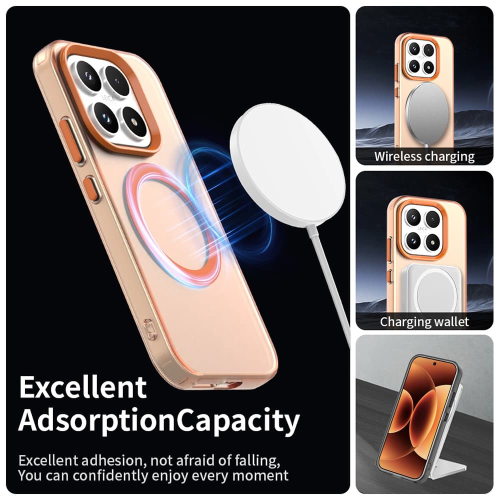 Kryt Techsuit CandyCase MagSafe - Xiaomi 17 Oranžový - náhled 3