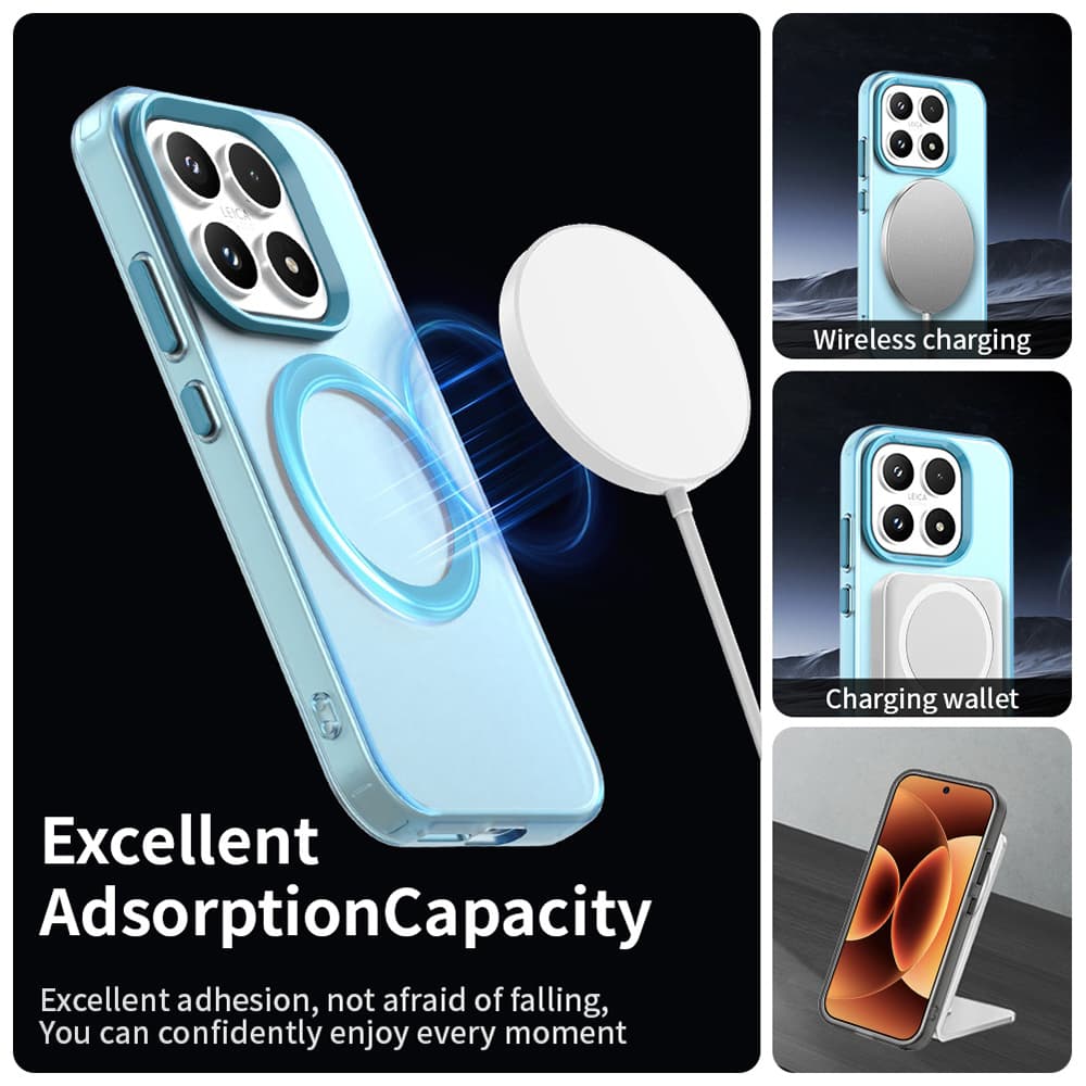 Kryt Techsuit CandyCase MagSafe - Xiaomi 17 Modrý - náhled 3