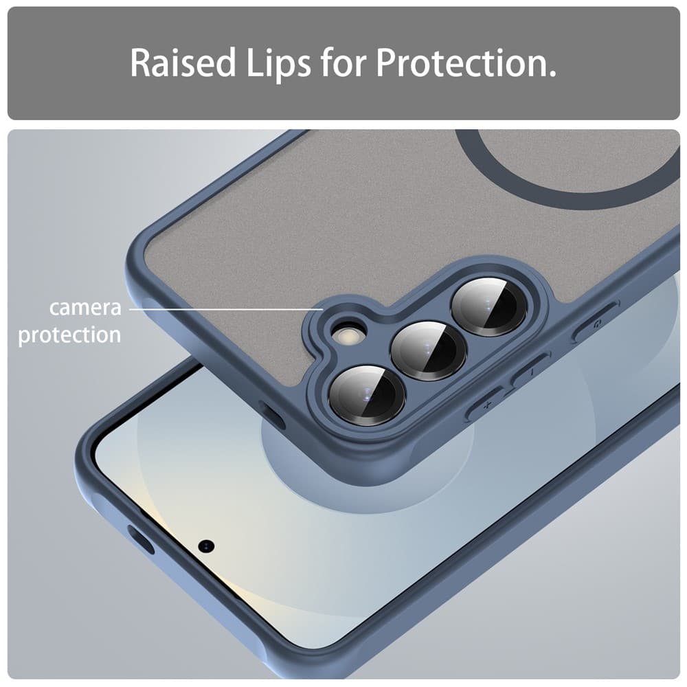 Kryt Techsuit HaloFrost II MagSafe pro Samsung Galaxy A27 5G námořnicky modrý - náhled 3