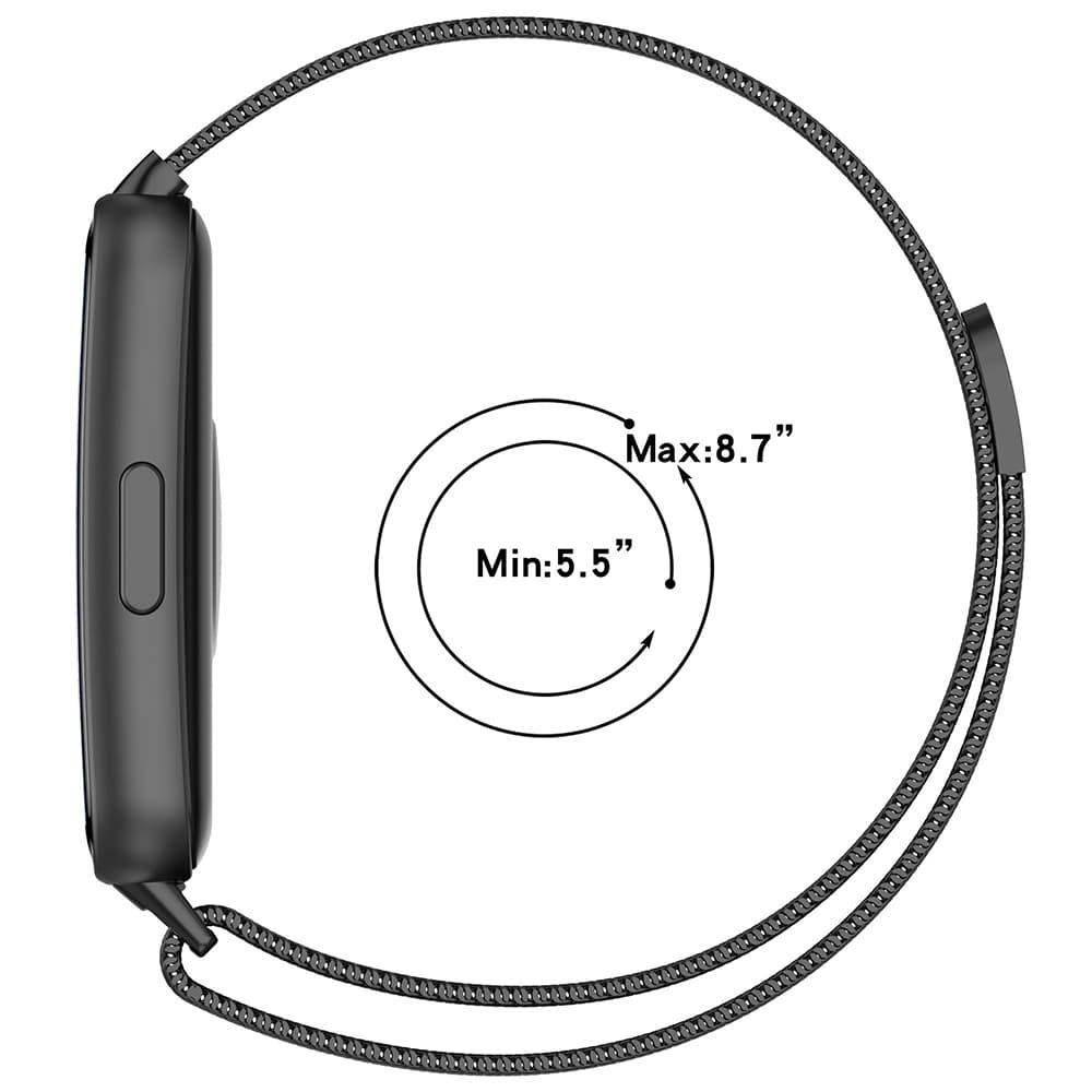 Řemínek kovový Techsuit Watchband W009 stříbrný - náhled 3