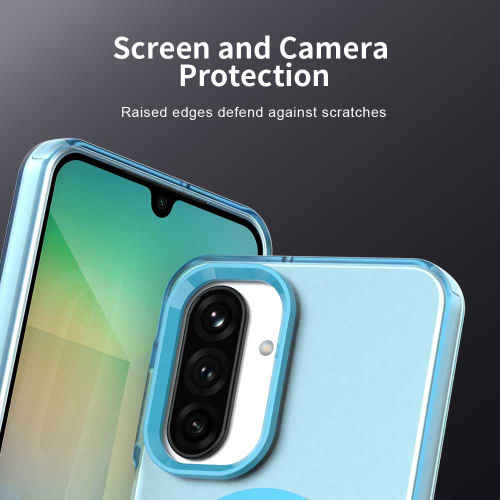 Kryt Techsuit CandyCase MagSafe pro Samsung Galaxy A27 5G modrý - náhled 3
