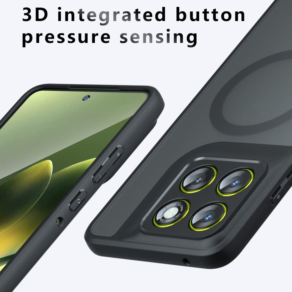 Ochranný kryt Techsuit PureFrost MagSafe pro Motorola Signature matně černý - náhled 3