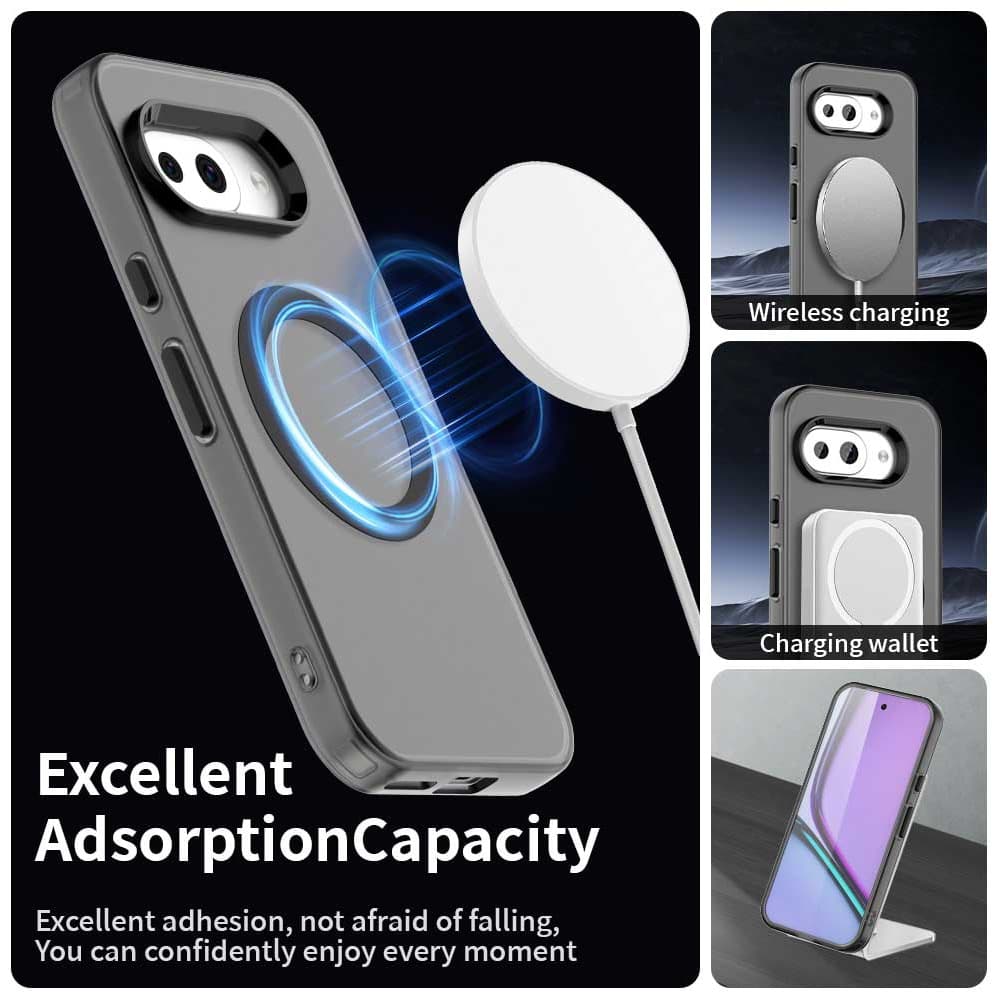 Kryt Techsuit CandyCase MagSafe pro Google Pixel 10a černý - náhled 3