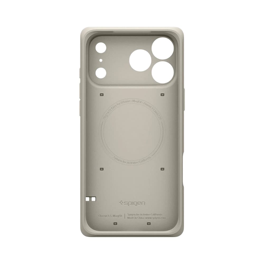 Kryt Spigen Classic LS MagFit pro iPhone 17 Pro Max kamenný - náhled 3