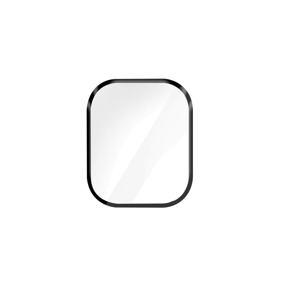 Fólie Techsuit Nano Flex (2 pack) Apple Watch Ultra / Ultra 2 / Ultra 3 černá - náhled 3