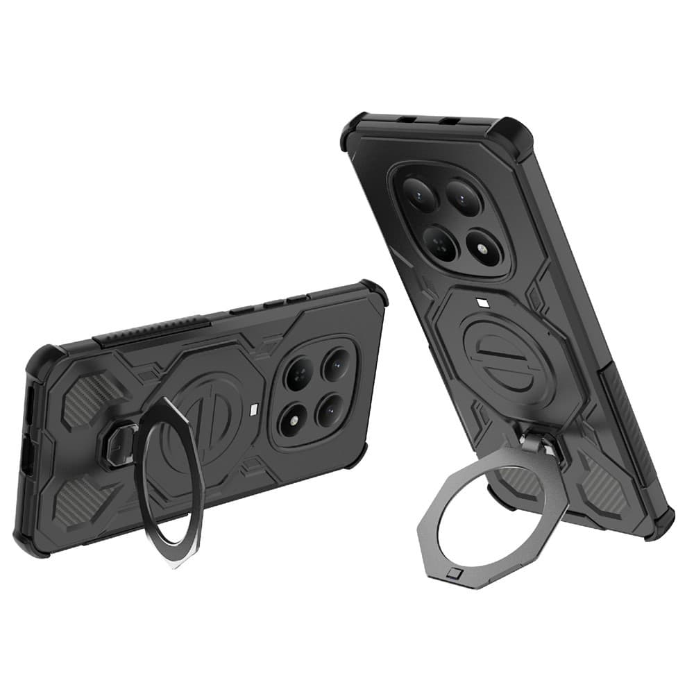 Kryt Techsuit Carbon Shield PRO Xiaomi Redmi Note 15 5G / Poco M8 5G bílý průhledný - náhled 3
